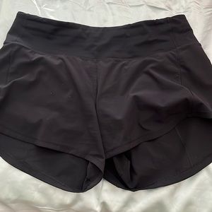 lululemon black shorts